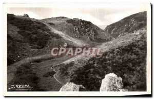 Old Postcard Carolles La Vallee du Lude and his Rocks