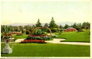 NH - Bethlehem. Maplewood Gardens and Mountains