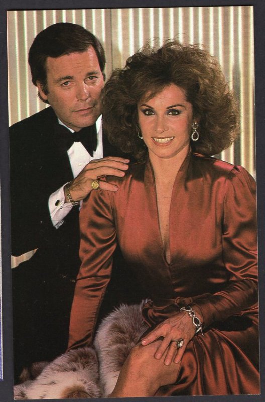 ROBERT WAGNER - STEPHANIE POWERS Actor Actress Movie Stars Chrome