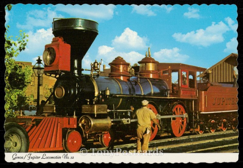 Genoa/Jupiter No. 12 - Railroad Museum, Old Sacramento