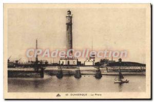 Old Postcard Dunkirk Lighthouse