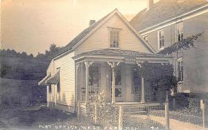 West Peru ME Post Office Real Photo RPPC Postcard