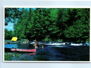 Postcard - Fishing, Maine Vacationland - Maine