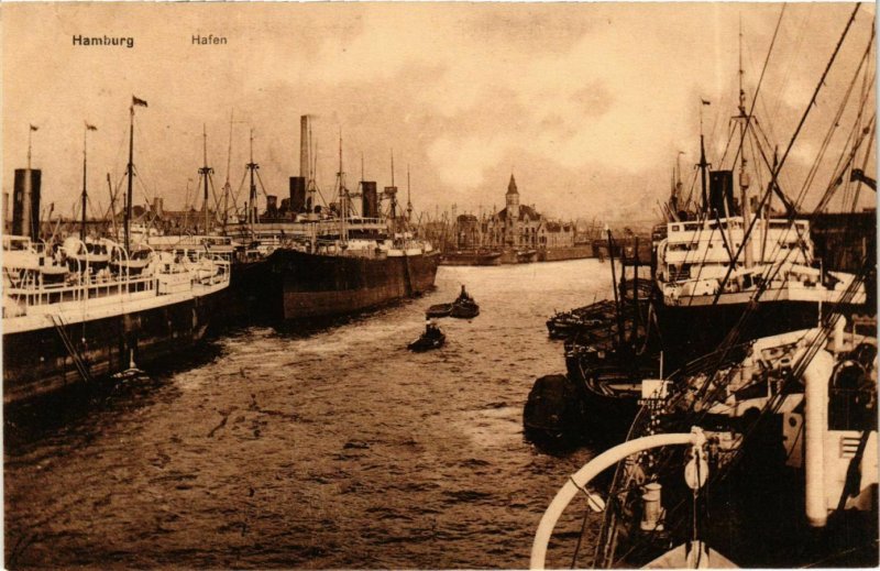 CPA AK Steamers - Hafen - Hamburg SHIPS (911940)