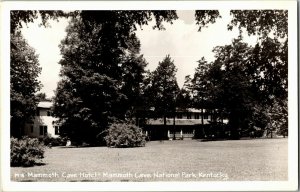 RPPC Mammoth Cave Hotel, Mammoth Cave National Park KY Vintage Postcard Q37