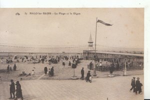 France Postcard - Malo Les-Bains - La Plage Et La Digue - Ref 16355A