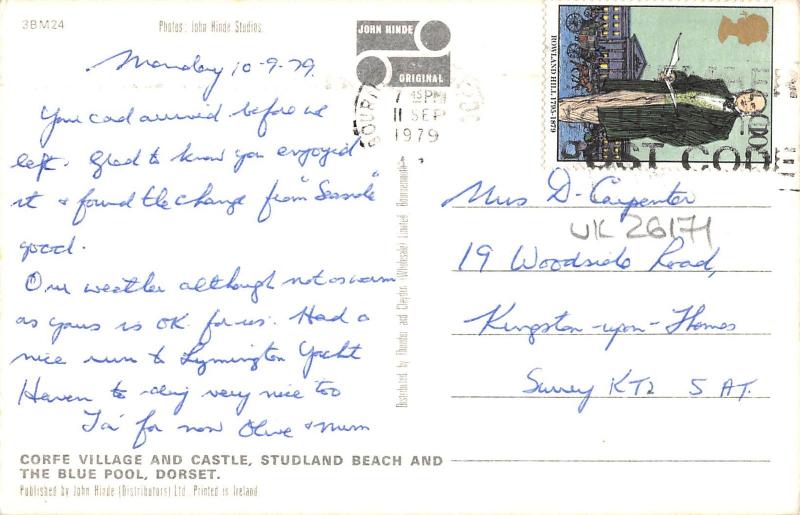 uk26171 dorset real photo uk