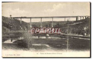 Old Postcard Viaduct Busseau d & # 39Ahun