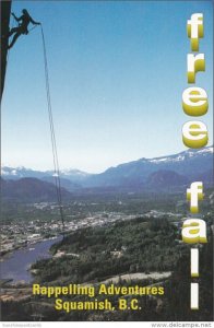 Canada British Columbia Squamish Free Fall Rappelling Adventures