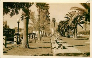 Ajo Arizona Street Parkview 1939 RPPC Photo Postcard 21-14241