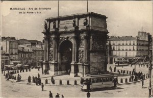 CPA MARSEILLE - Arc de triomphe (156751)