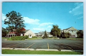 DELAVAN, WI Wisconsin ~ Roadside MILLIES PANCAKE HAUS c1960s  Postcard