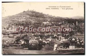 Postcard Old Vesoul General view