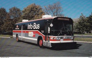 TORONTO, Ontario, 1950-1960s; TTC Info-Bus