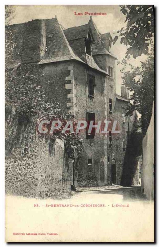 Old Postcard St Bertrand De Comminges The Eveche