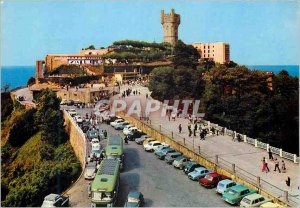 Postcard Modern San sebastian 79 park igueldo