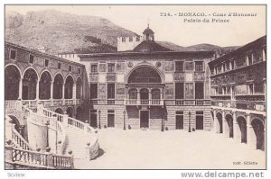 Cour d'Honneur, Palais Du Prince, Monaco, 1900-1910s