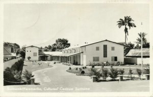 suriname, PARAMARIBO, Cultureel Centrum (1955) RPPC