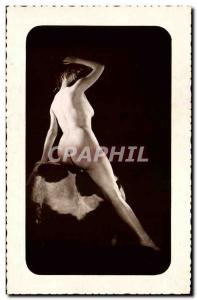 Postcard Modern Naked erotic Woman