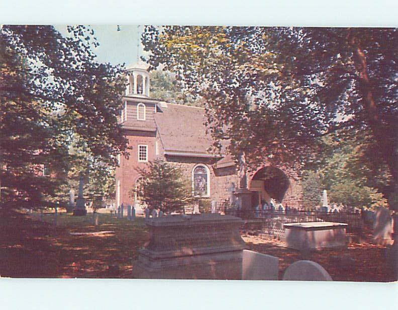 Unused Pre-1980 CHURCH SCENE Wilmington Delaware DE L3441