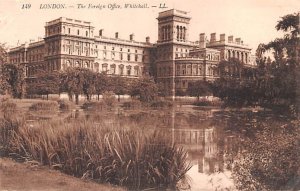 Foreign Office, Whitehall London United Kingdom, Great Britain, England Unused 