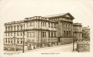 RPPC Postcard Museum Sydney Australia NSW Rose Series P5140