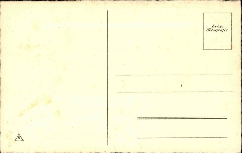 Men Bowling & Drinking Beer - German Greeting Real Photo Postcard