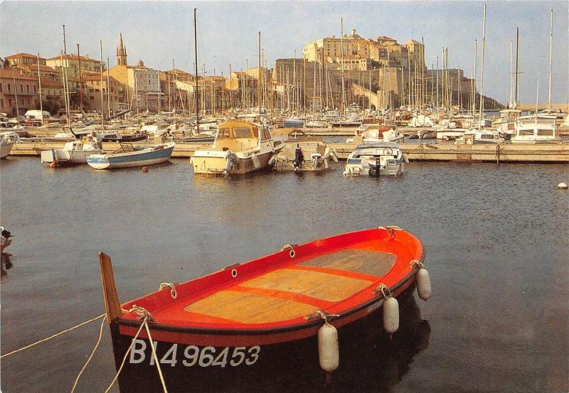 BR21069 Calvi le port ship bateaux  france