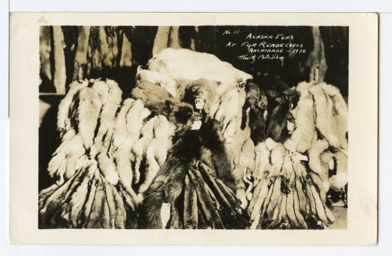 ALASKA FURS, AT FUR RENDEZVOUS, ANCHORAGE, 1934