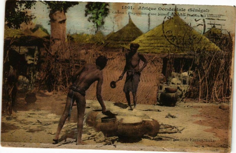 CPA AK Senegal Fortier 1501. Afrique Occidentale-Céréres (235178)