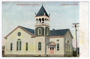 Brownville, Maine, Congregational Church