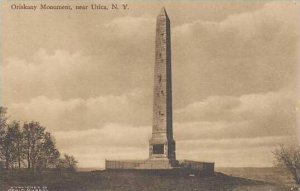 New York Utica Oriskany Monument Albertype