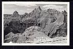 Among the Pinnacles,Bad Lands National Monument