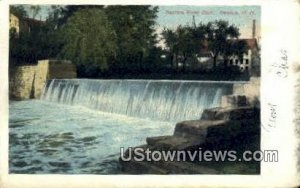 Nashua River Dam in Nashua, New Hampshire