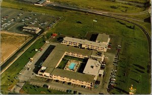 Vtg Moorestown New Jersey NJ Holiday Inn Hotel 1960s Unused Chrome Postcard