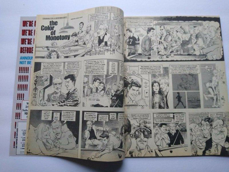 MAD Magazine April 1987 # 270 Bruce Springsteen Color Of Money Perfect Strangers