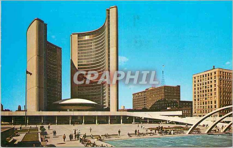 Modern Postcard Toronto Ontario Canada The New City Hall