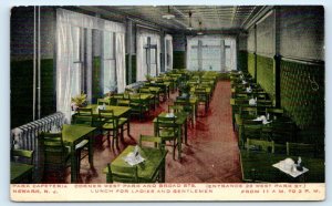 NEWARK, NJ New Jersey ~ Roadside PARK CAFETERIA  c1910s E.R. Trott Postcard