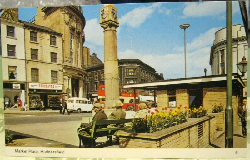 England Market Place Huddersfield - unposted