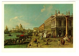 La Riva Verso La Zecca, Canaletto Painting