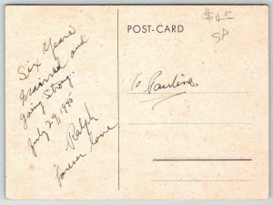 1945  Offenbach  Germany  Leather Museum  Postcard