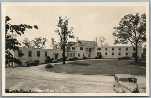 RADFORD VA HOTEL GOVERNOR TYLER VINTAGE REAL PHOTO POSTCARD RPPC