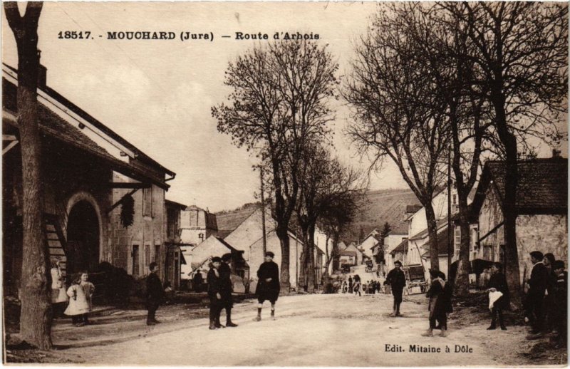 CPA Mouchard- Route d'Arbois FRANCE- (1044359)