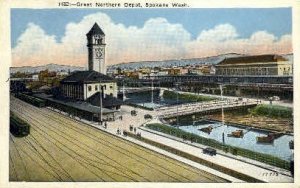 Great Northern Depot - Spokane, Washington
