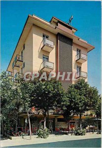 Postcard Modern Hotel Urania Via Avisio Rivabella Rimini Italy