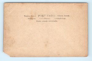 RPPC Ambulance Wagon West Yorkshire England Real Photo Postcard