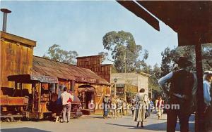 Main Street, Ghost Town Knott's Berry Farm, Buena Park, California, CA, USA U...