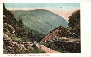 Vintage Postcard Gateway Crawford Notch White Mountains New Hampshire Chisholm