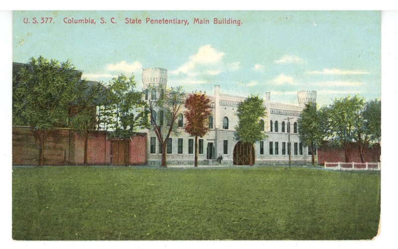 SC - Columbia. State Penitentiary, Main Building