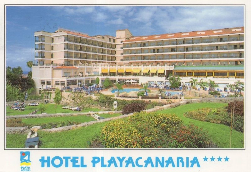 Hotel Playacanaria Tenerife Gran Canaria Canaries Postcard